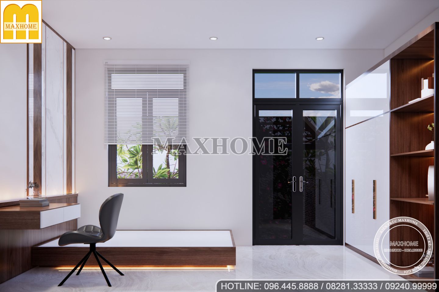 Thiết kế nội thất hiện đại mẫu nhà mái Nhật - Xu hướng nội thất 2022