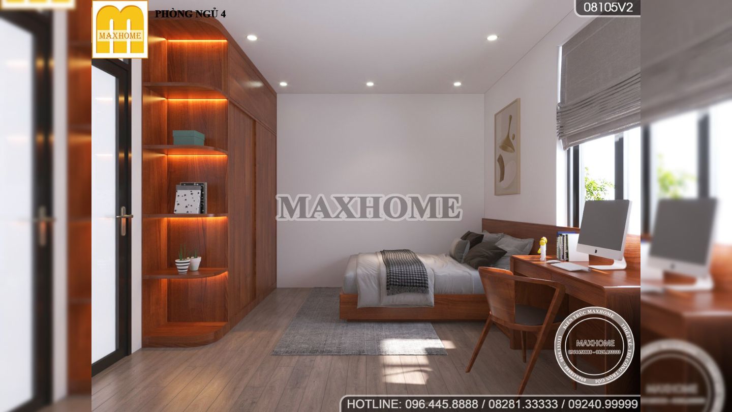 Trọn bộ nội thất hiện đại được Maxhome thi công từ A - Z