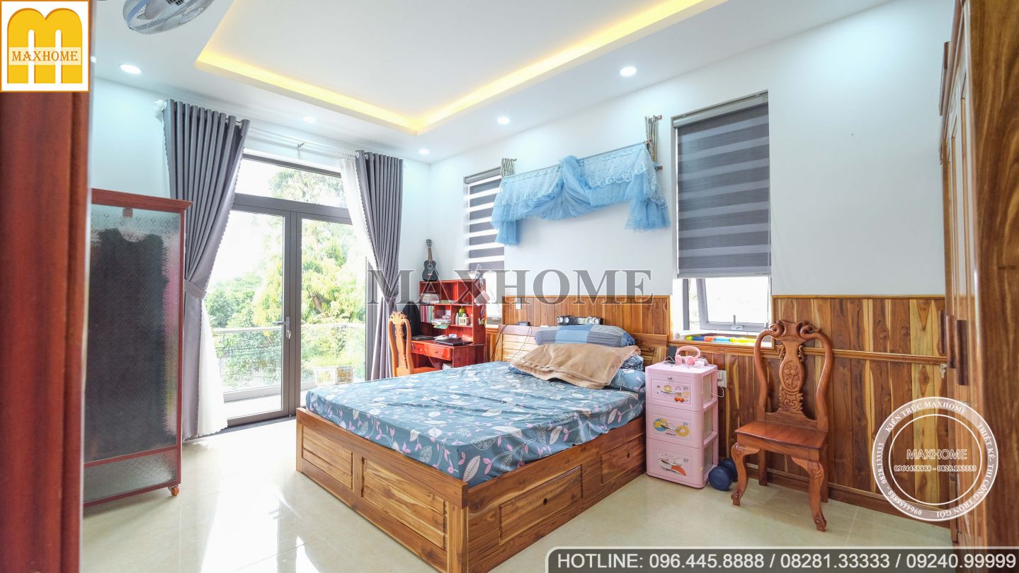 Tham quan bộ nội thất gỗ cực kỳ hoành tráng tại Đồng Nai