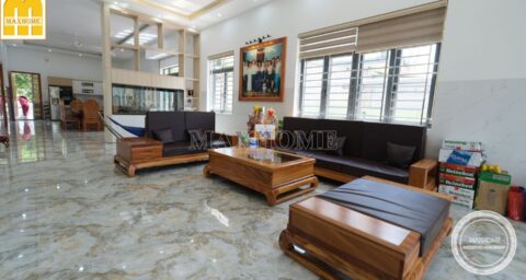 Tham quan nội thất công trình nhà vườn hoành tráng nhất Bình Phước